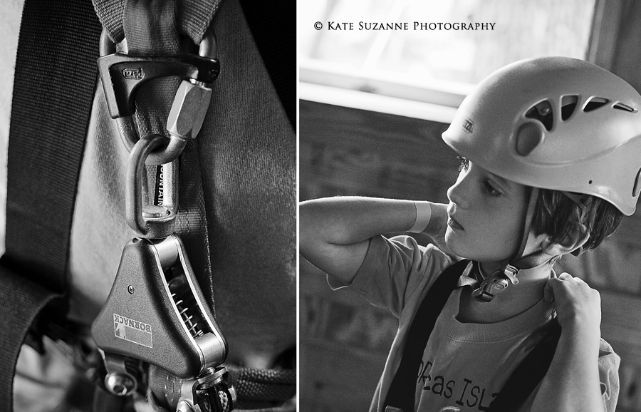 safety gear at Asheville NC ropes course blog safety gear at Asheville NC ropes course blog