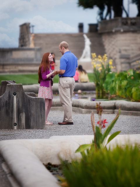 girlfriend is excited at proposal