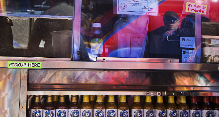 food truck collage