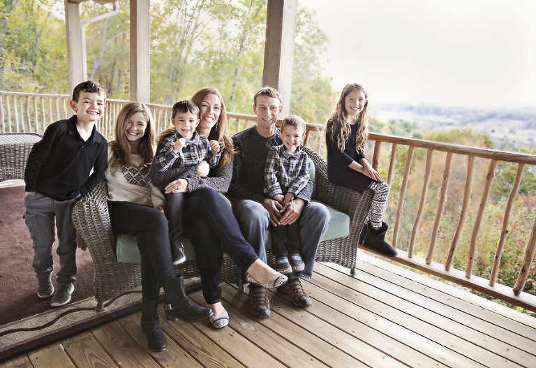 large family photographer Asheville