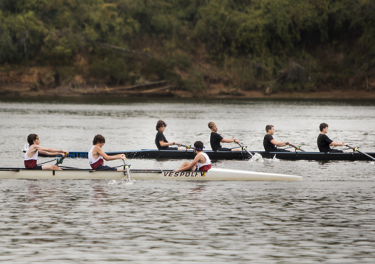 Crew team rowing North Carolina